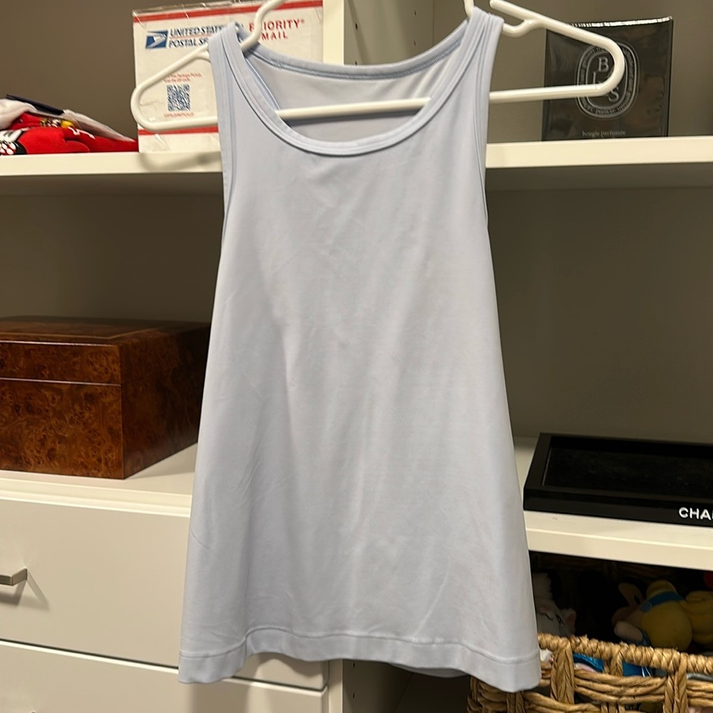 Lululemon align waist length top.  Size 12 color windmill